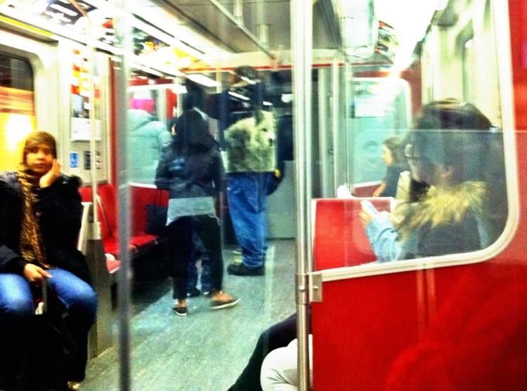 wolfman on subway