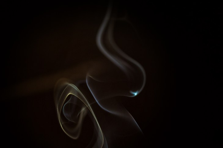 smudge - almost gone